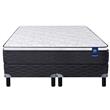 Sommier y Colchón de Resortes Queen Size Monett Pocket 160x200 cm